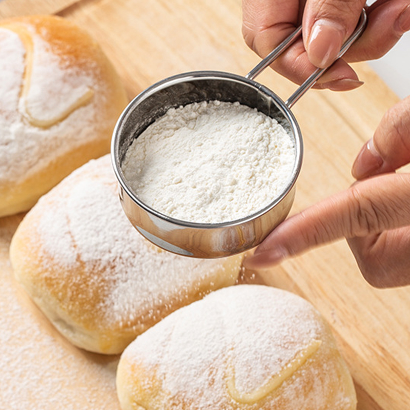 Sugar Scrub Coffee - Mini Stainless Steel Flour Sieve Strainer