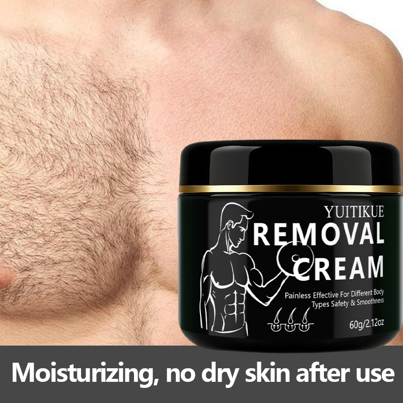 Hair Removal Cream - YUITIKUE Men's Body Hair Removal Cream
