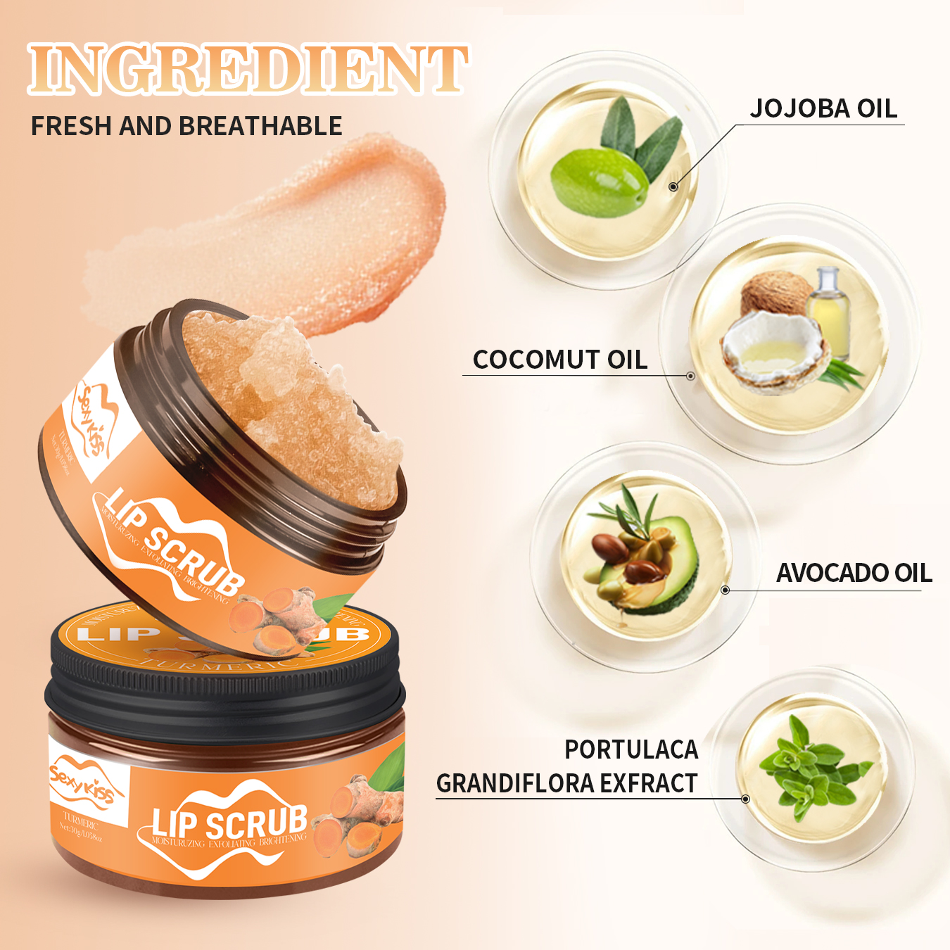 Strawberry, Coffee, brown Suga – обзор и цена Sugar Scrub Coffee