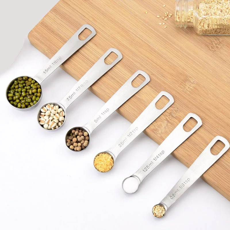 6pcs/set Food-grade Stainless  – обзор и цена Sugar Scrub Coffee