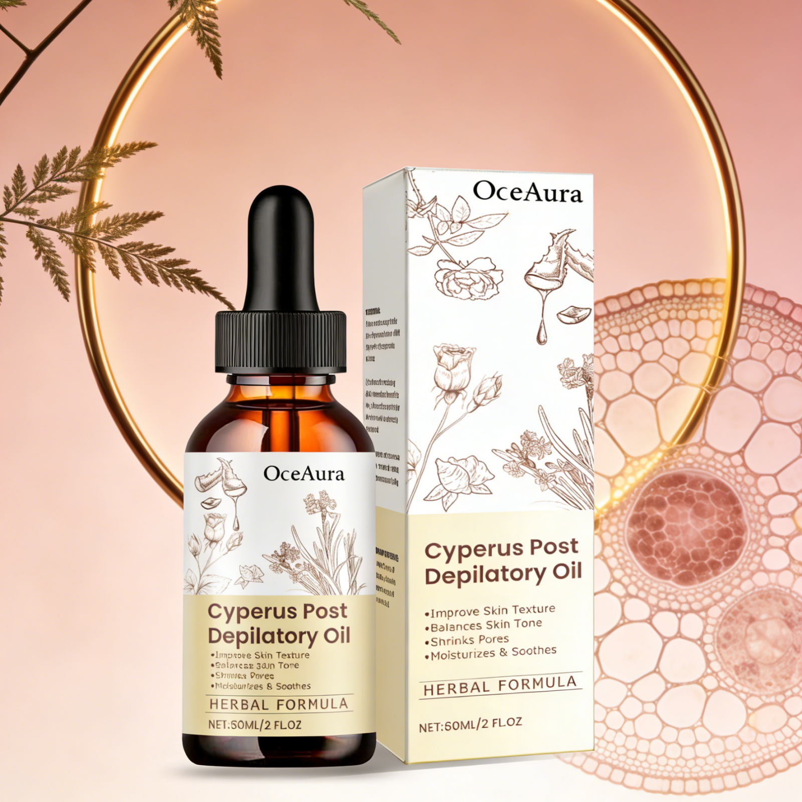 OceAura Cyperus Rotundus Oil f – обзор и цена Hair Removal Cream