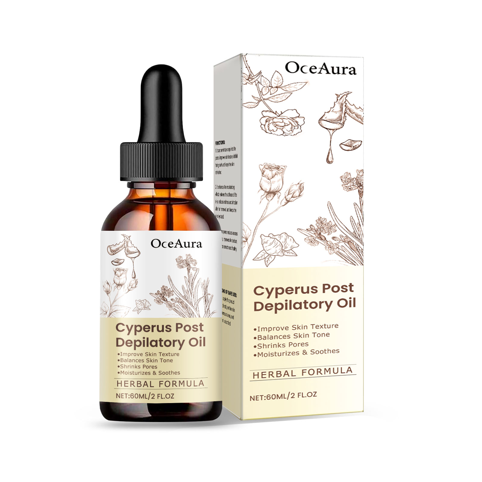 OceAura Cyperus Rotundus Oil f – обзор и цена Hair Removal Cream