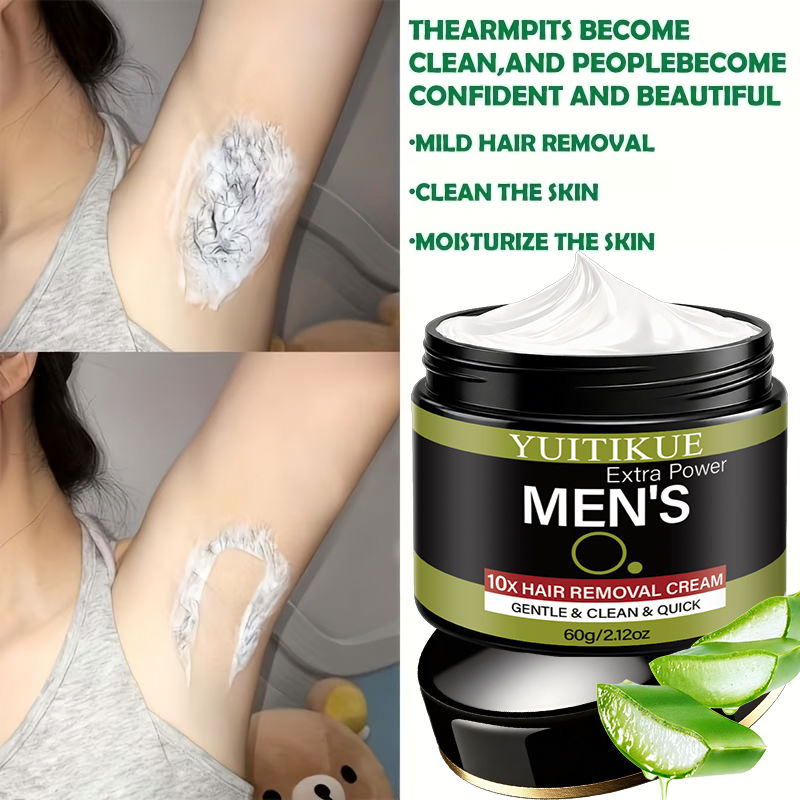 YUITIKUE Men's Gentle Quick Ha – обзор и цена Hair Removal Cream