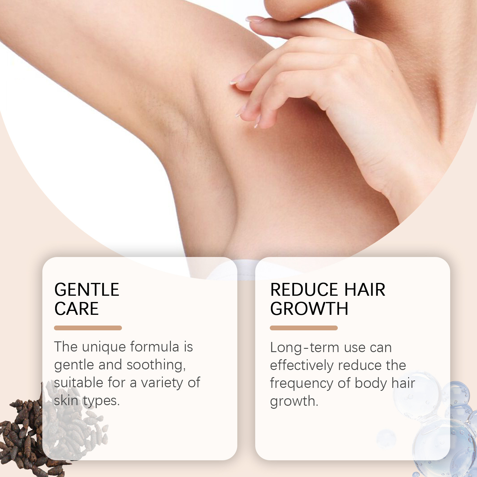 Cyperus Rotundus Oil for Hair  – обзор и цена Hair Removal Cream