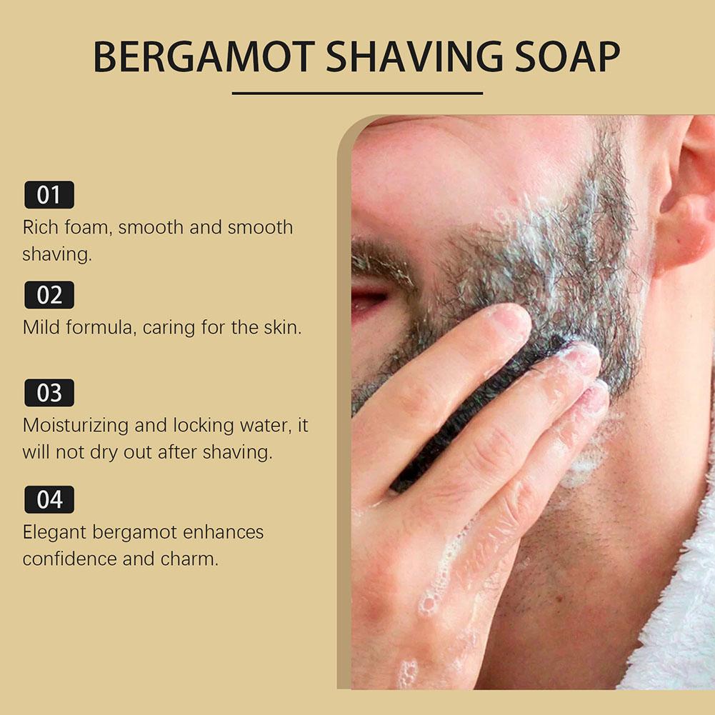 Bergamot Shaving Soap for Men  – обзор и цена Hair Removal Cream