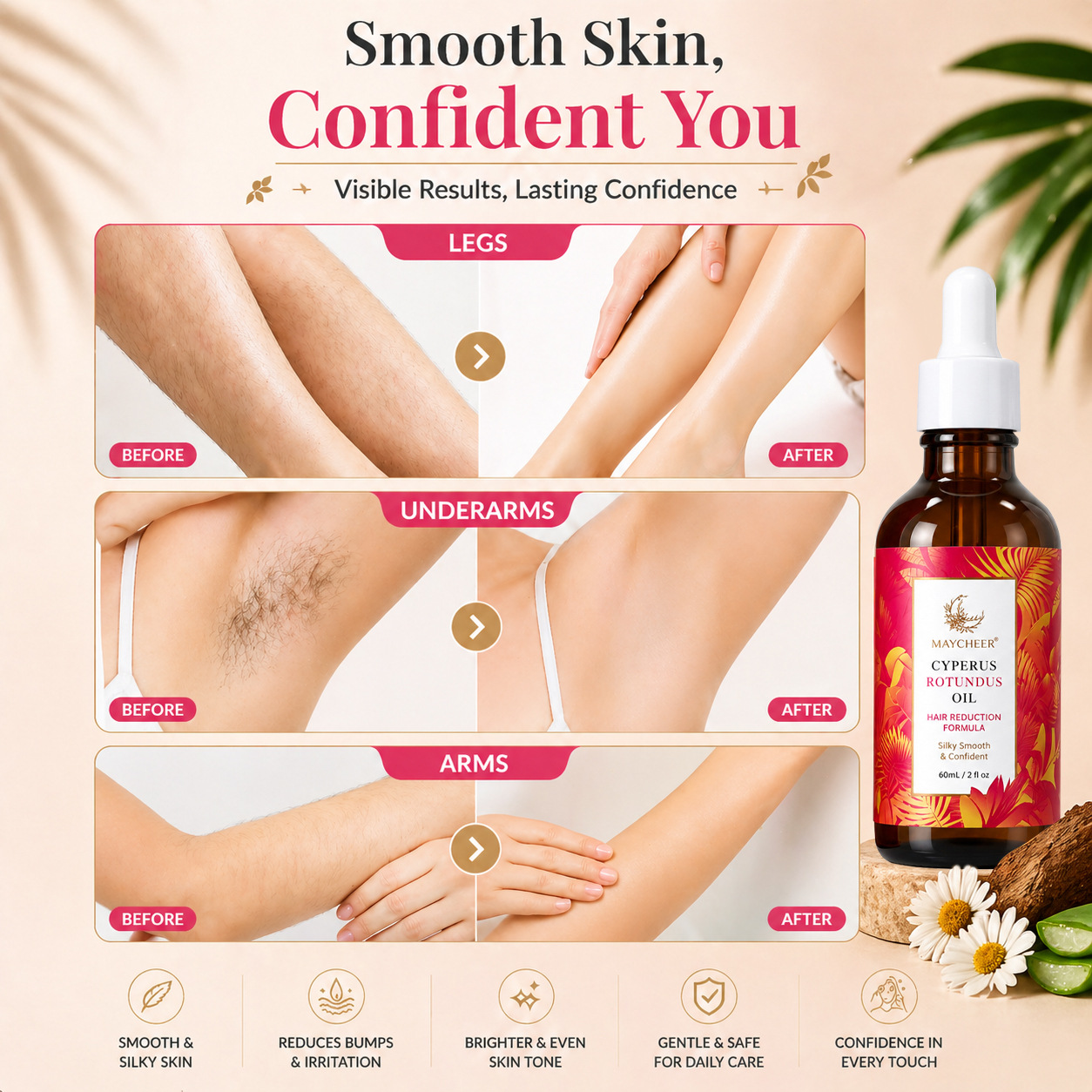 Soothing Moisturizing Body Oil – обзор и цена Hair Removal Cream