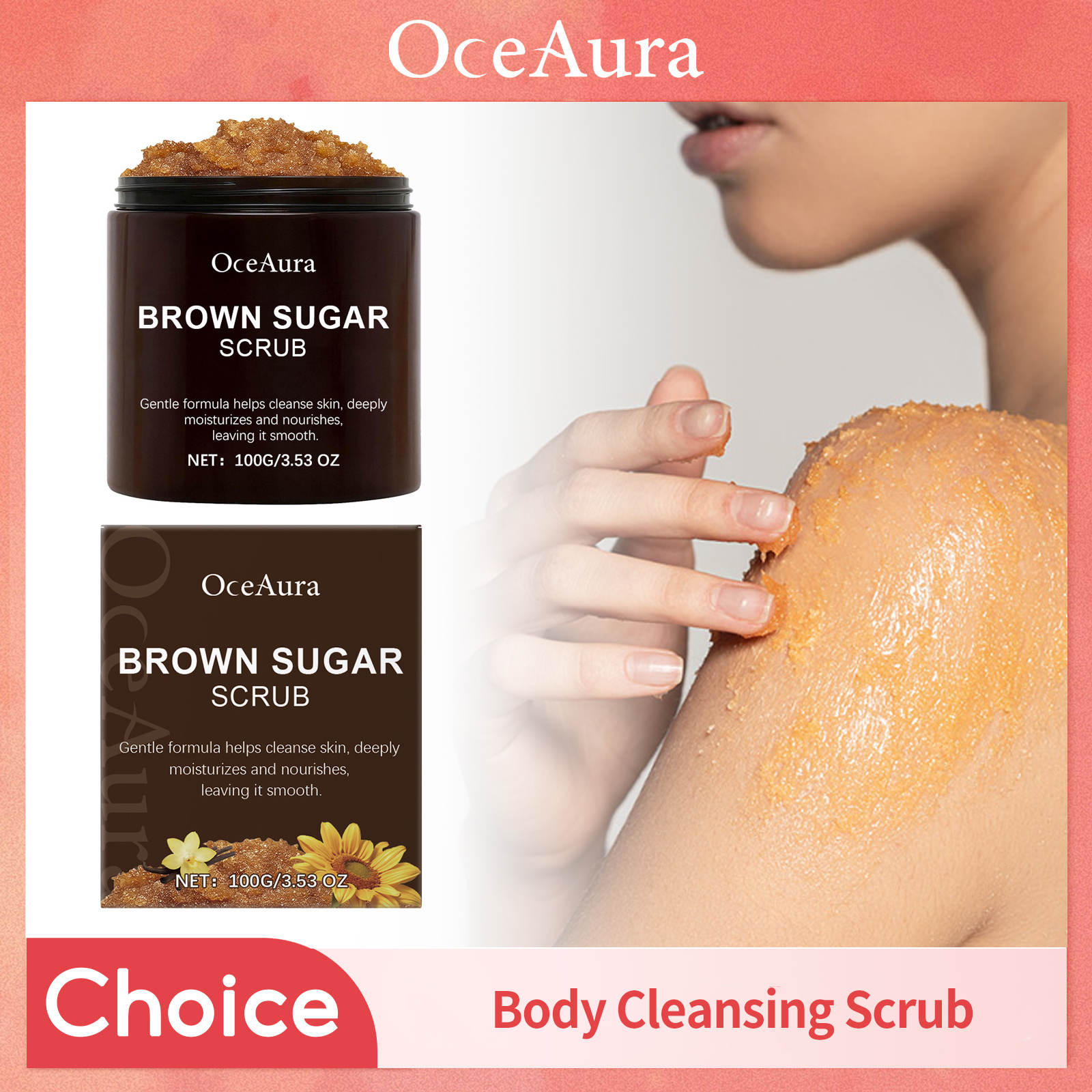 Brown Sugar Body Scrub Deep Cl – обзор и цена Sugar Scrub Coffee