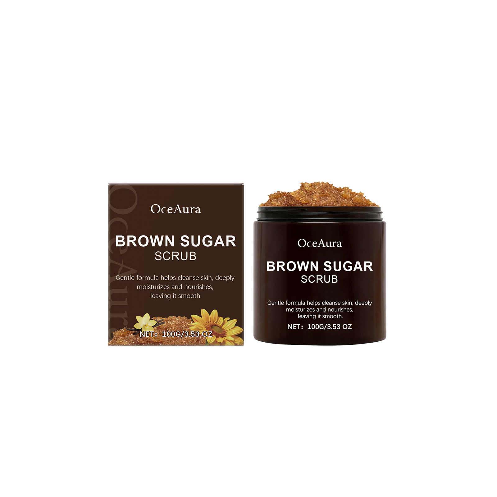 Brown Sugar Body Scrub Deep Cl – обзор и цена Sugar Scrub Coffee